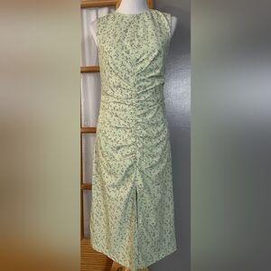 Floral Print Sleeveless Dress